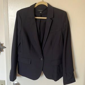 Ann Taylor wool blend single button blazer